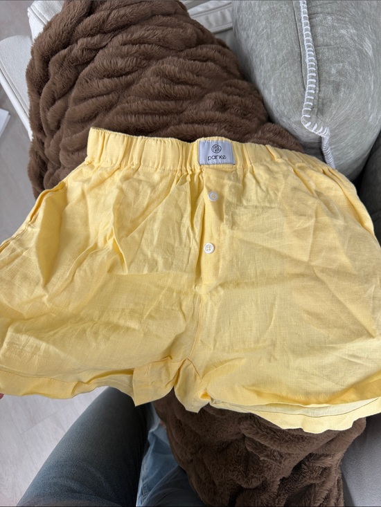 Parke Pants - Yellow never worn Parke boxers